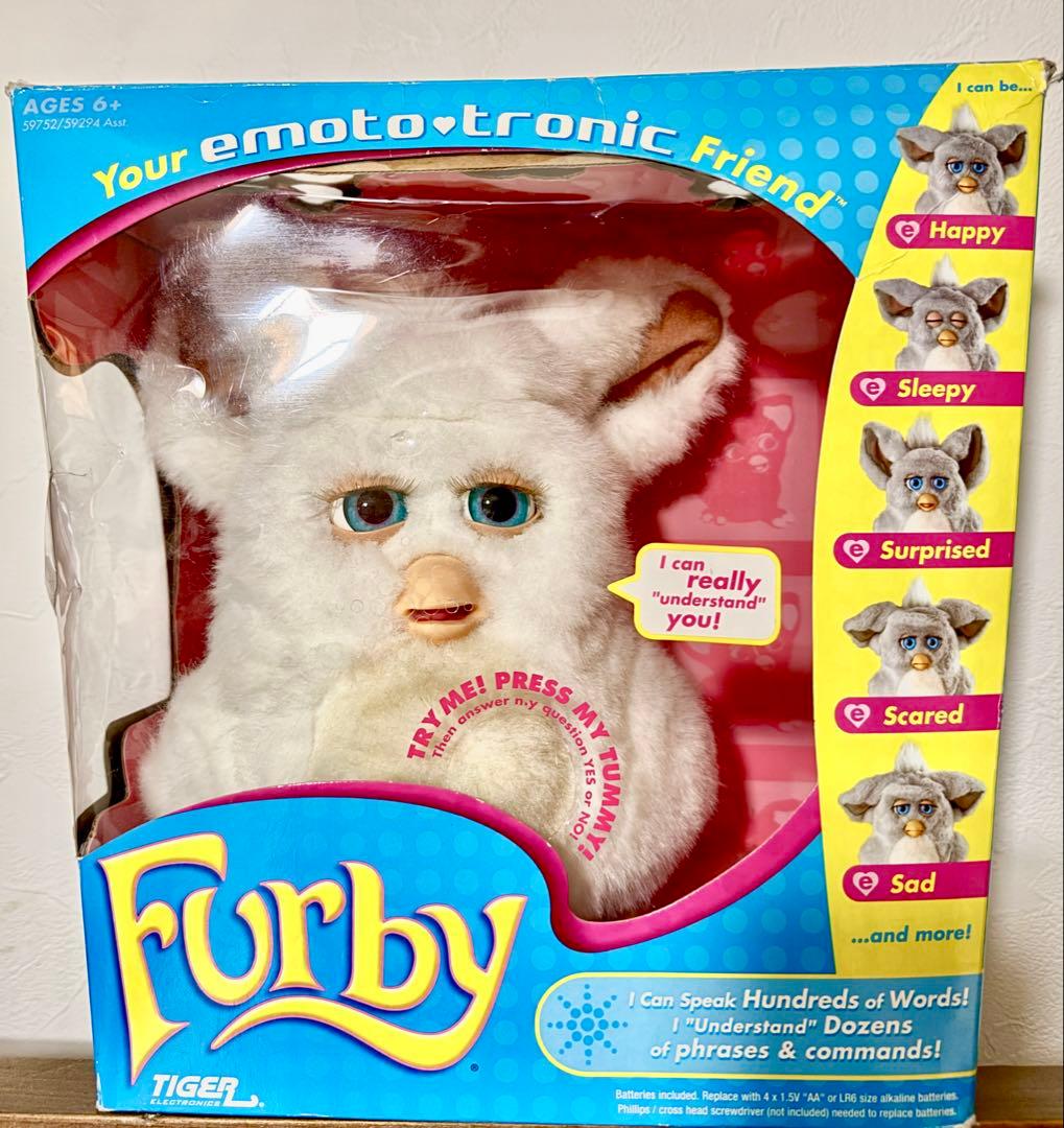 ファービー２ スノーボールホワイト 青目 動作確認済み 写真追加済