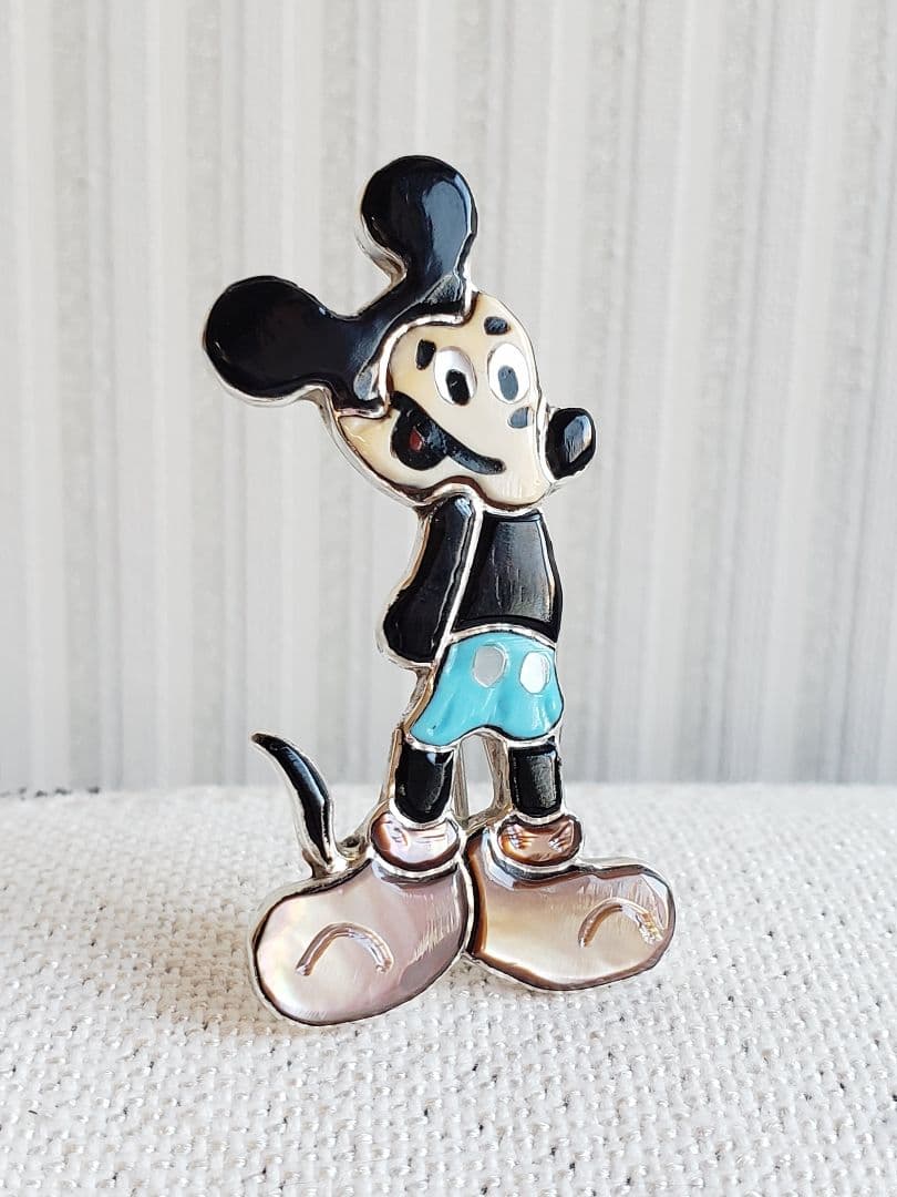 新品❗ ズニ族 ミッキーマウス Mickey ターコイズ インディアン