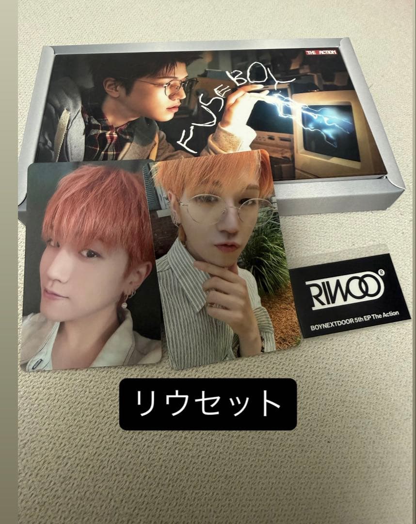 BOYNEXTDOOR The Action CD トレカ リウ - メルカリ