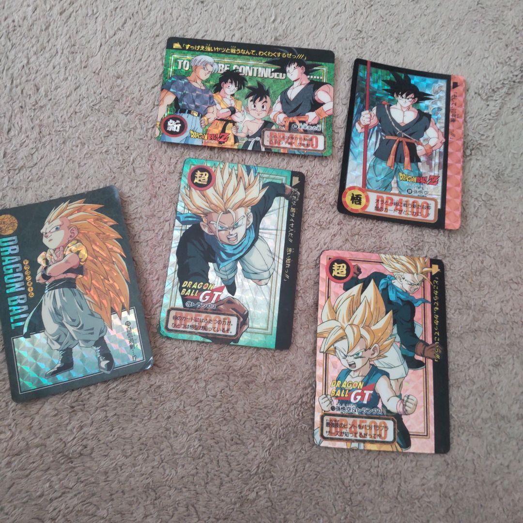 ドラゴンボールカード５枚