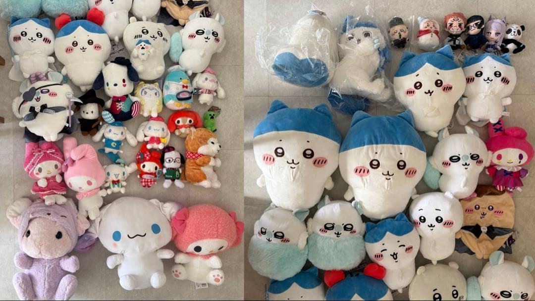 【中古】ちいかわ　サンリオ　ぬいぐるみ　まとめ売り