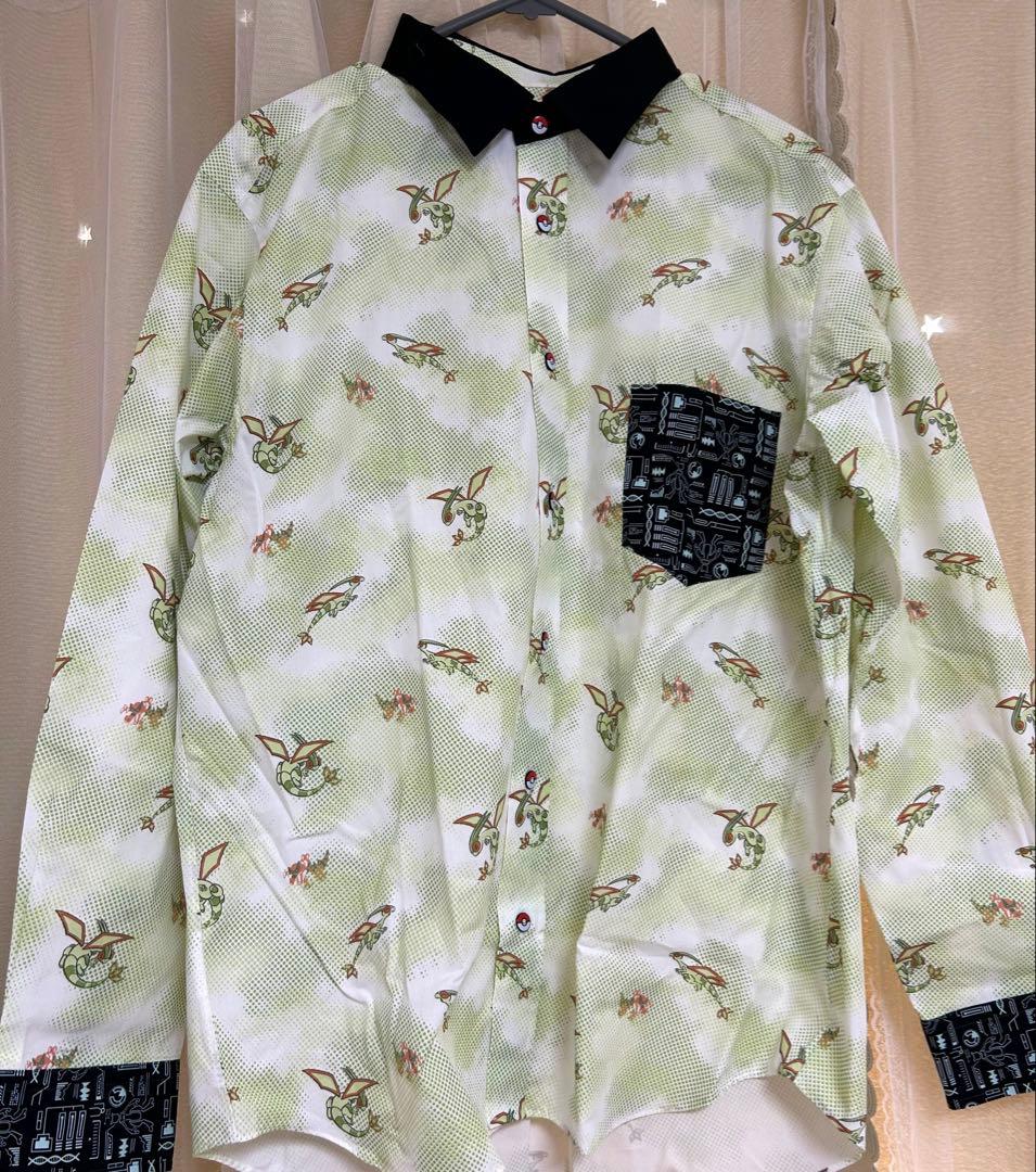 め*る様 【生産終了品】オーダー　ポケモン　フライゴン　メンズ　ワイシャツ