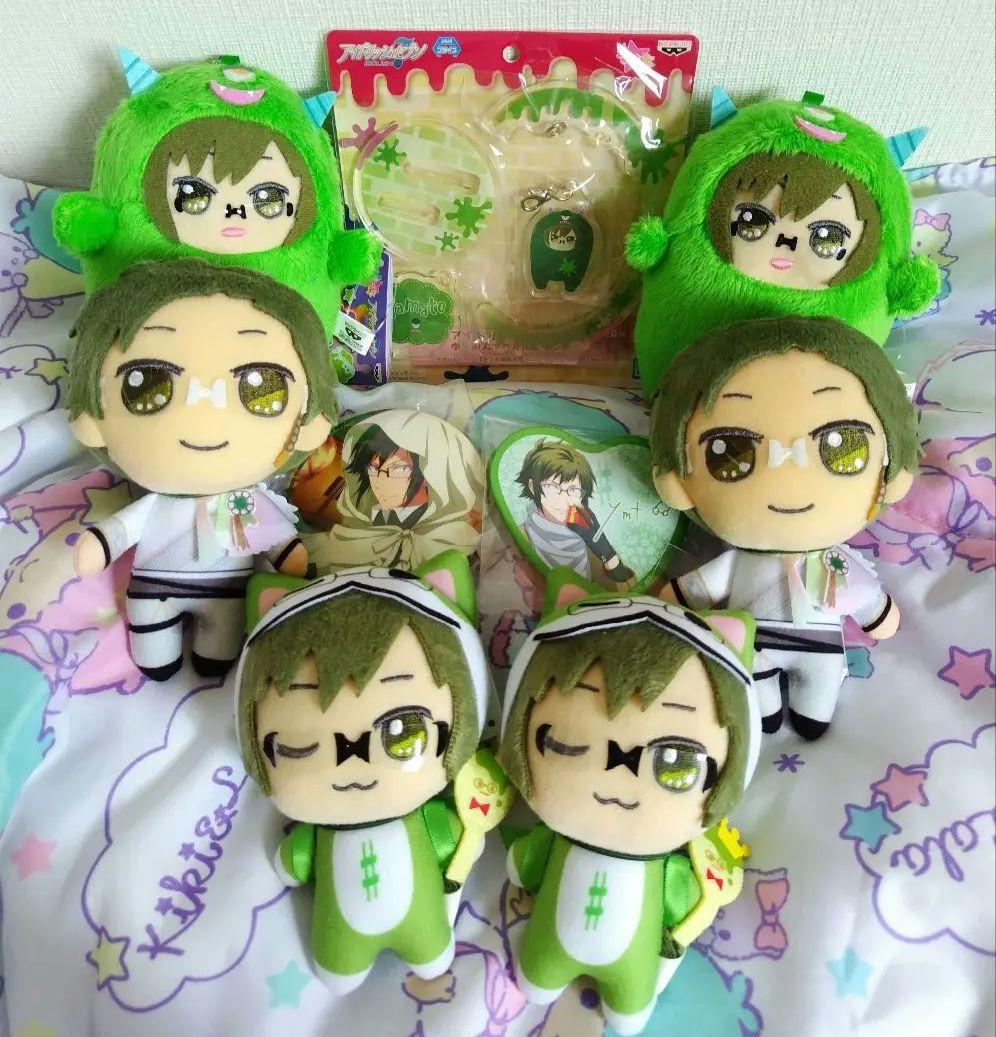 アイナナ　IDOLiSH7　二階堂大和　モンぬい　ドンぬい　きらどる　缶バッジ アイドリッシュセブン めちゃでかきらどるぬいぐるみ～アイナナ