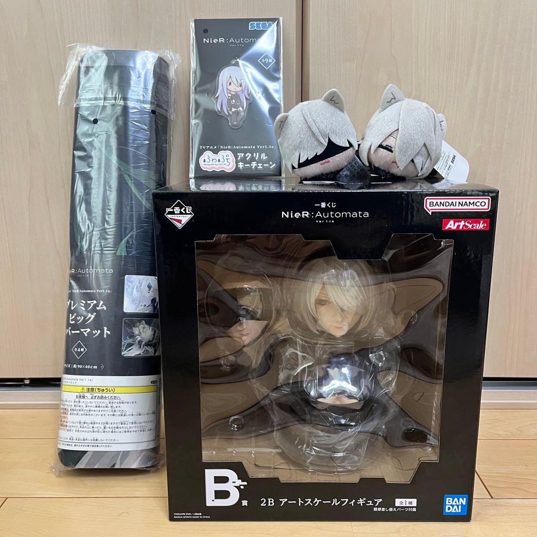 NieR:Automata 一番くじ B賞 2B アートスケールフィギュア 他