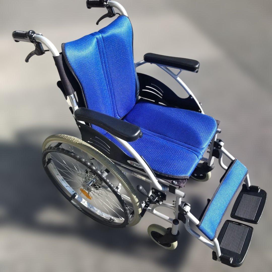 軽量車椅子 ケアテックジャパン ハピネスCA-10CU 説明書つき ケアテックジャパン 車椅子 軽量 コンパクト ハピネス CA-10SU 自走式