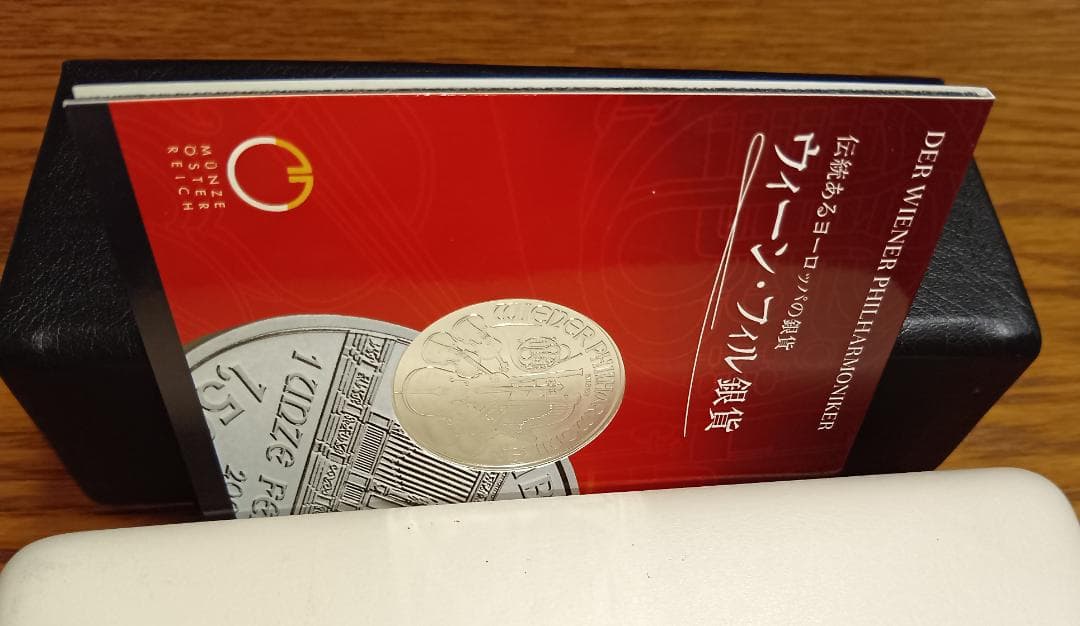 ウィーン・フィル 1オンス銀貨 2008年初年発行 田中貴金属オリジナル