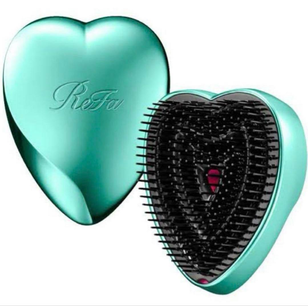 【新品未開封】　リファ ハートブラシ ReFa ブルーエメラルド 初音ミク