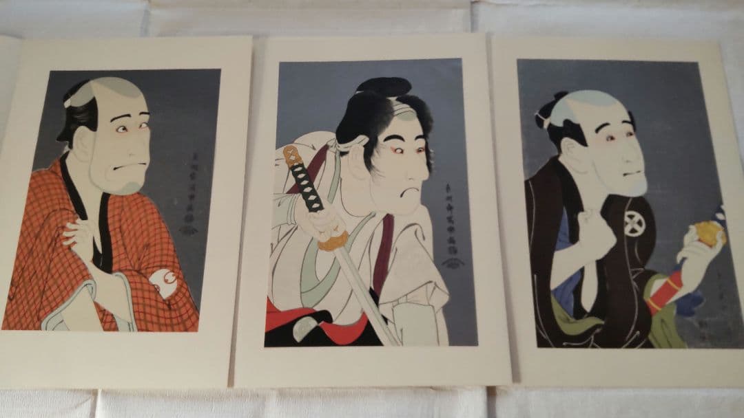 浮世絵版画★画装用画★6冊セット★写楽SHARAKU★２４枚セット★シリーズ6