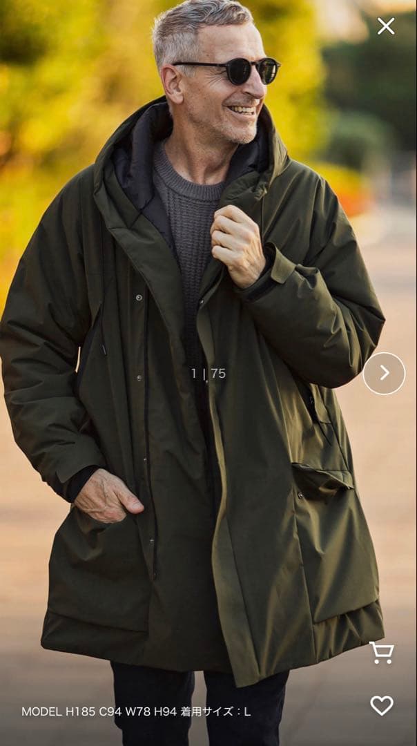 JH junhashimotoダブルファスナー ハイパフォーマンス ジャケット