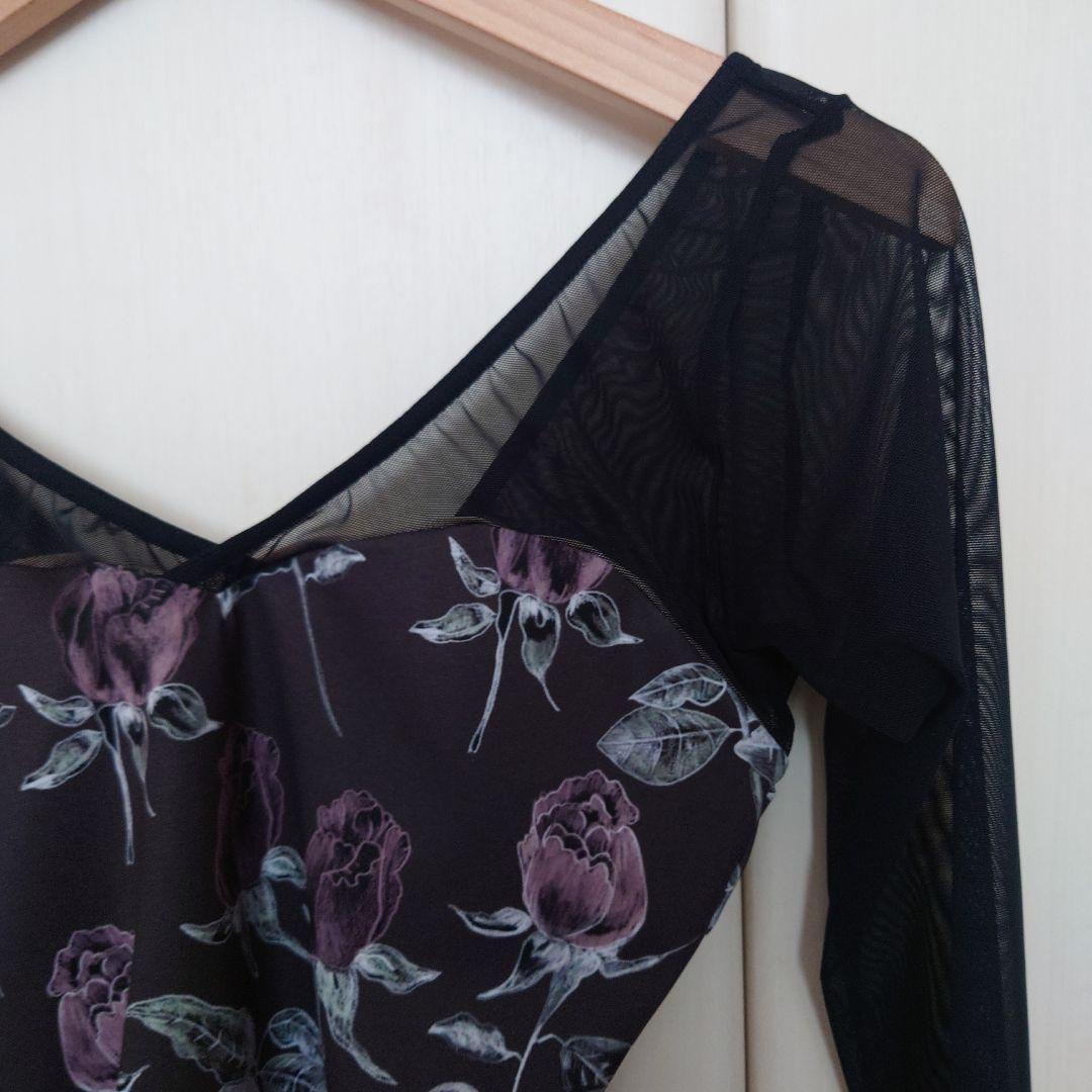 stinaレオタード Noire Rose espresso サイズM - ラスト1点！大人気