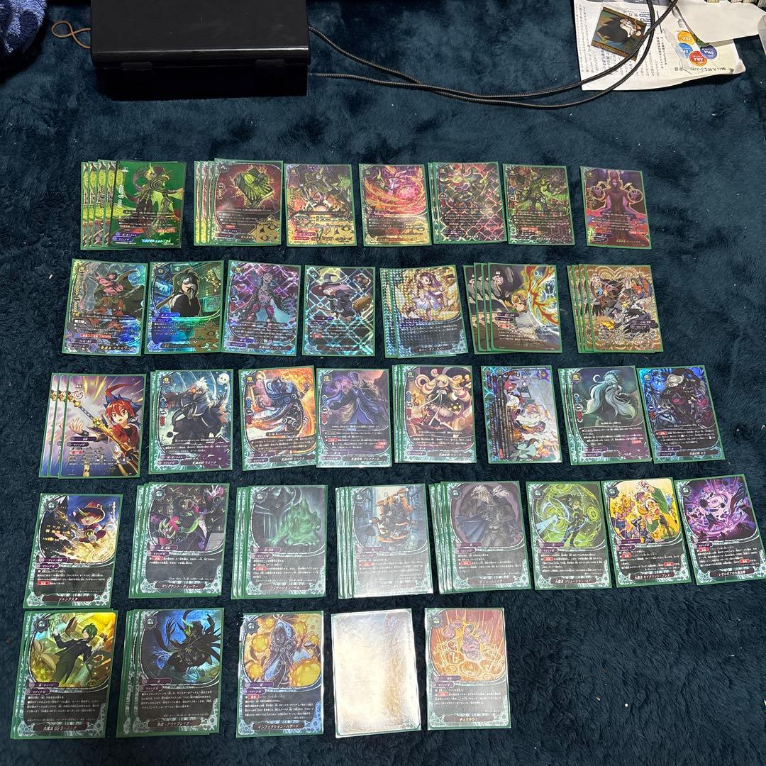 バディファイト 病デッキパーツ（ほぼ完成）　スリーブ付き