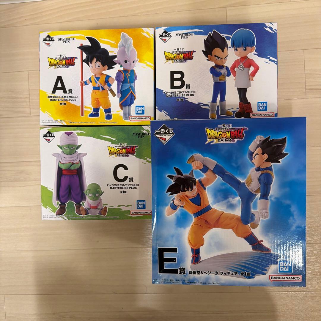 ドラゴンボール DAIMA MASTERLISE PLUS フィギュアセット - メルカリ
