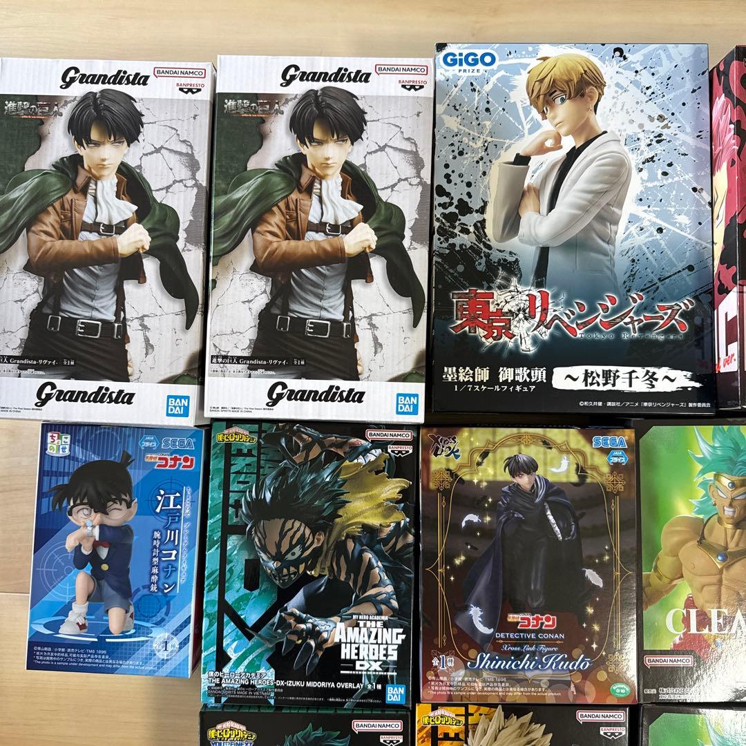アニメキャラクター フィギュアセット 15個まとめ売り - メルカリ
