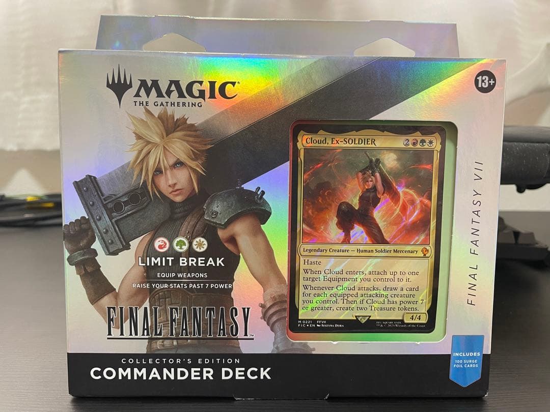 英語版】MTG×FF コレクター統率者デッキ リミットブレイク - メルカリ