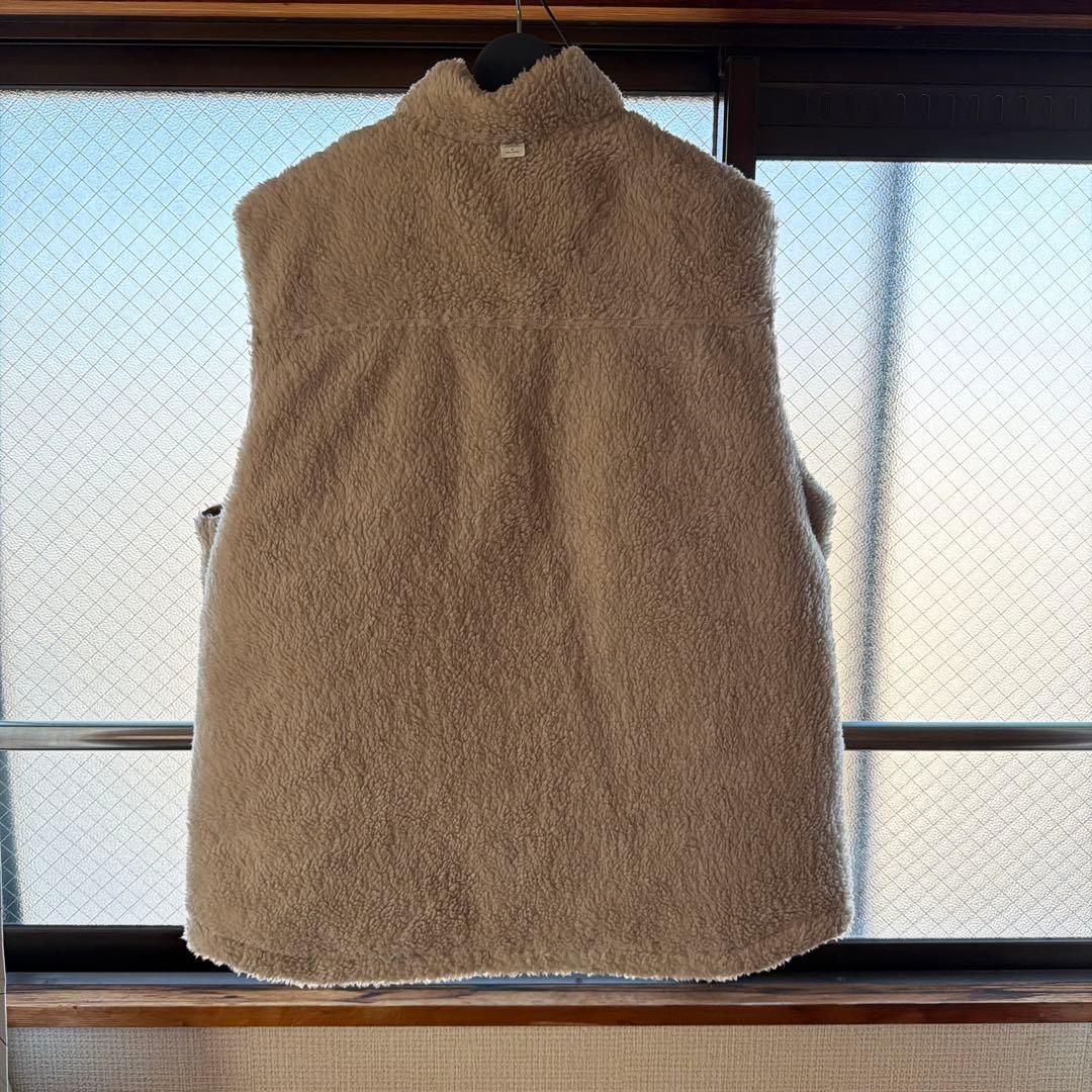 patagonia ダウンベスト ベージュ/ブラウン リバーシブル パタゴニア