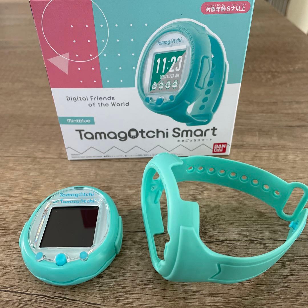 バンダイ たまごっちスマート ミントブルー Tamagotchi Smart - メルカリ