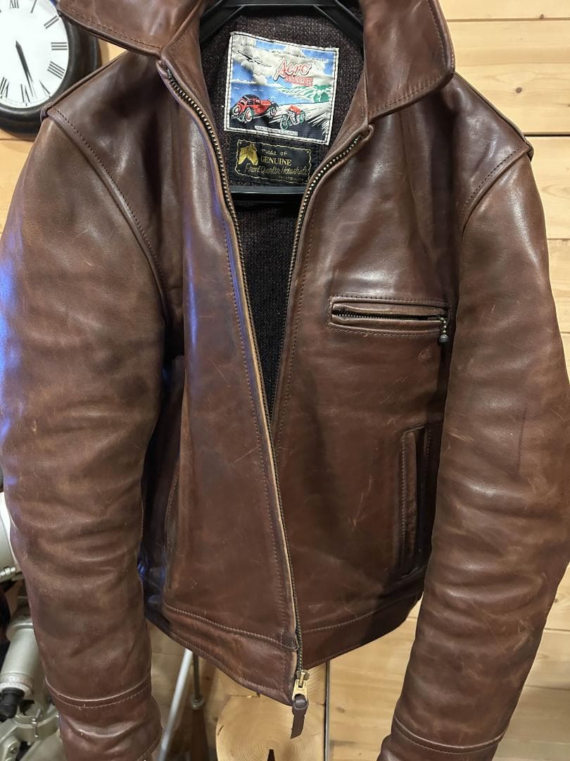 エアロ レザー Aero Leathers レザージャケット 36 楽天市場】エアロレザー AERO LEATHER ライダースジャケット Motor