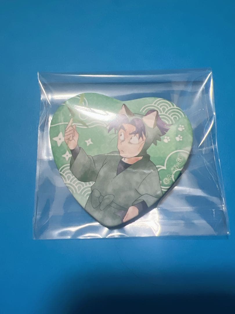 忍たま乱太郎inナンジャタウン ハート缶バッジ 潮江文次郎 - メルカリ