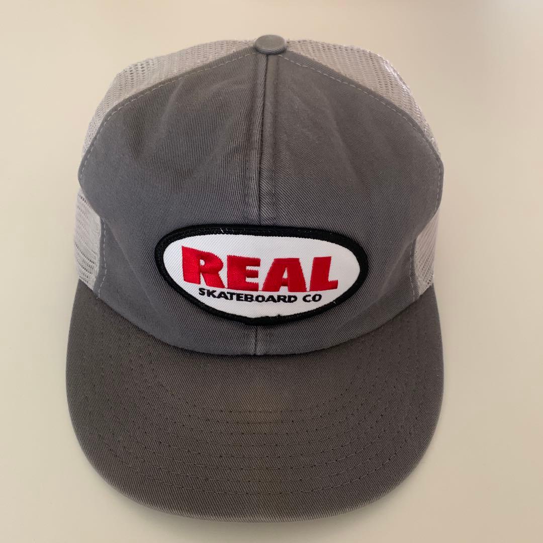 90s REAL skateboard co キャップ　アメリカ製