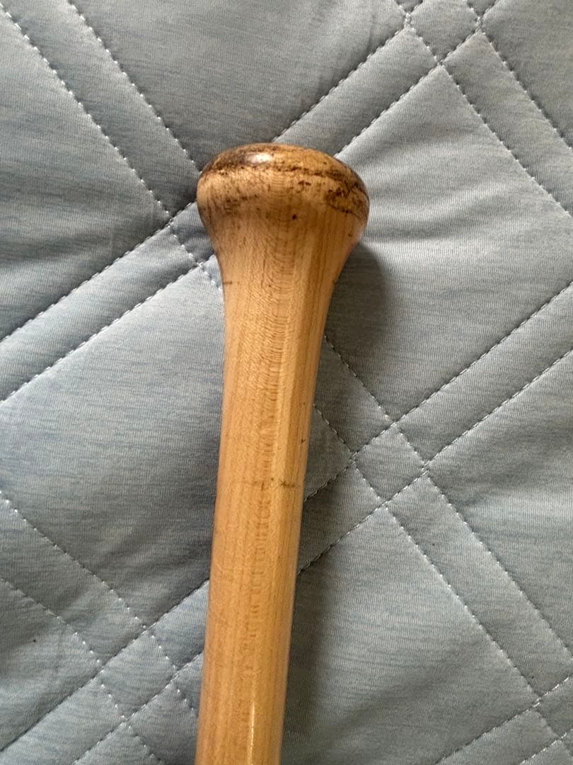 前楽天　島内宏明　ミズノプロ硬式木製バット　NPBマーク入り