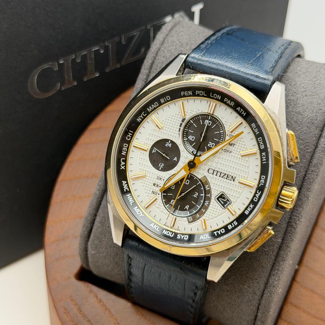 【超希少】シチズン　アテッサ　AT8048-55A 箱付　ソーラー　美品　限定