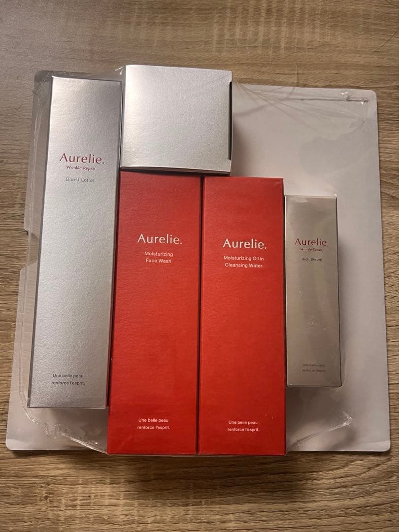 Aurelie プレミアムエイジング集中ケア5点セット
