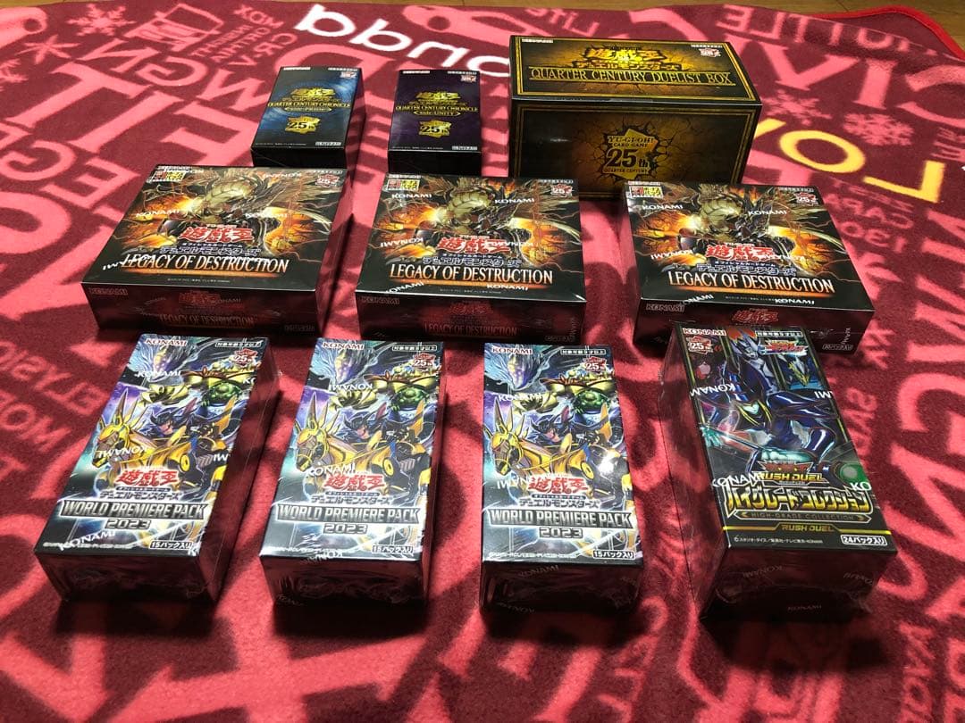 全て新品未開封！遊戯王デュエルモンスターズOCG 各種10ボックスセット！