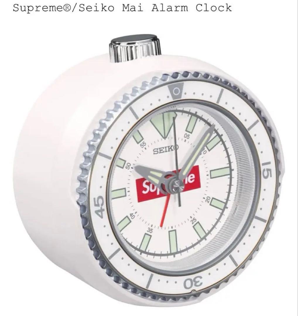 Supreme®/Seiko Mai シュプリームアラームクロック ホワイト 楽天市場】【Supreme x Seiko Mai Alarm Clock White シュプリーム