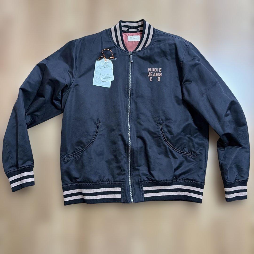 ヌーディージーンズ　スカジャン Nudie Jeans(ヌーディージーンズ) リバーシブルスカジャン | 少し