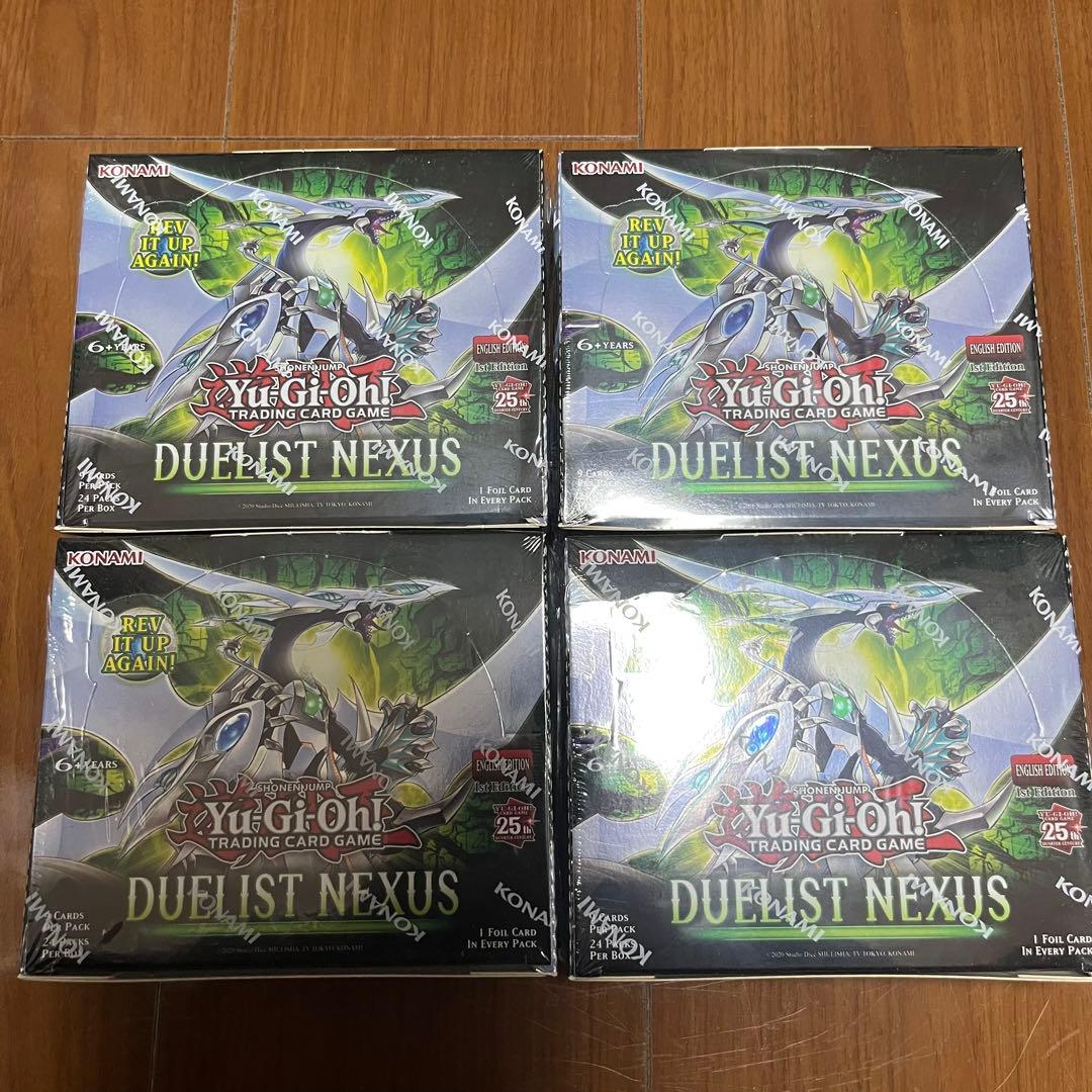 【未開封box】duelist nexus eu版 未開封ボックス 4箱セット