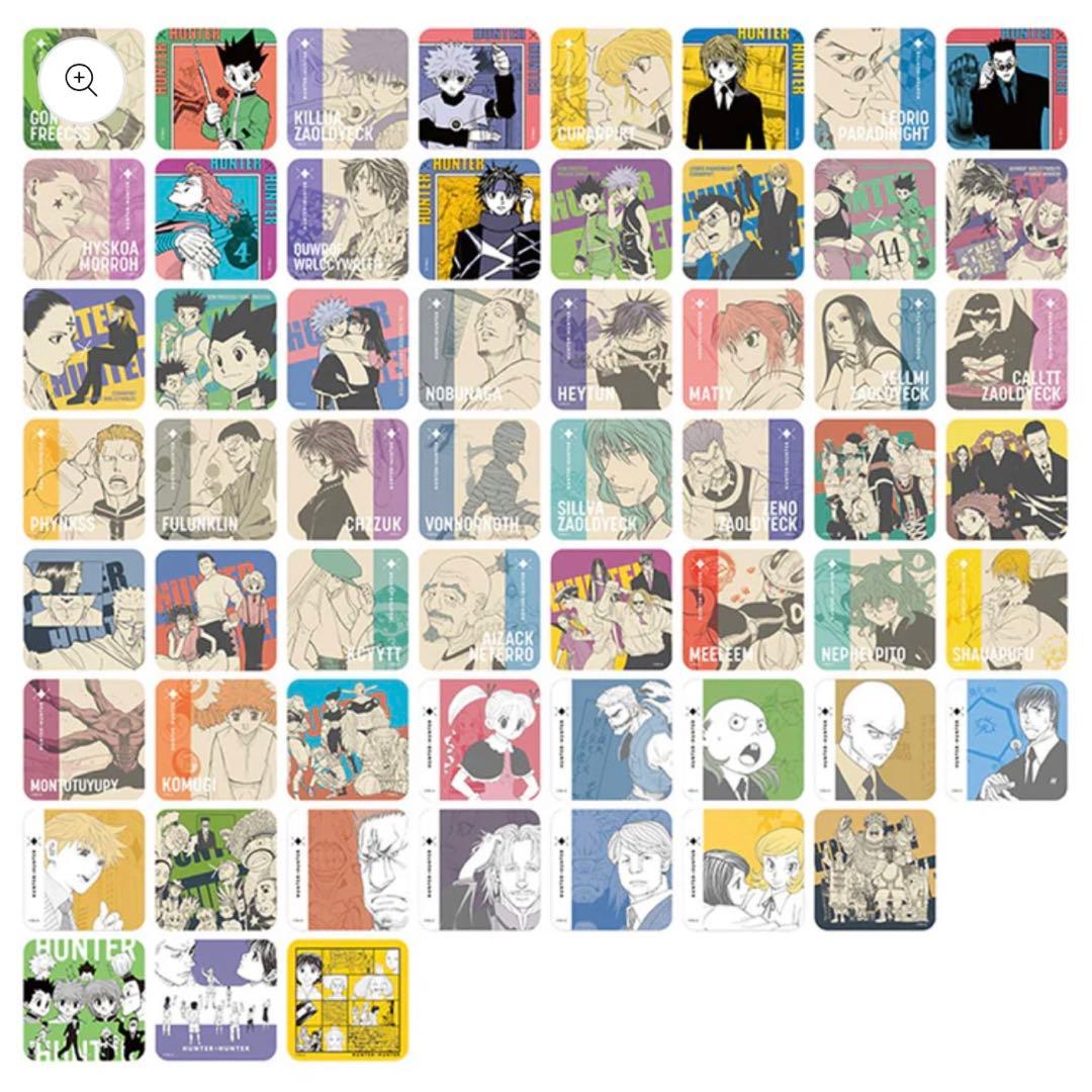 HUNTER×HUNTER ハンターハンター アートコースター 第2弾 全種 - メルカリ