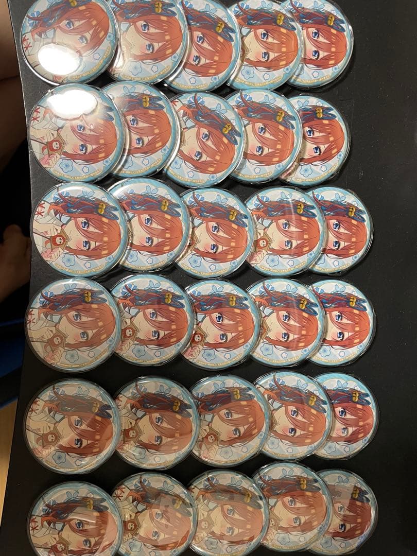 五等分の花嫁∽ コミケ 103 巫女 中野三玖 缶バッジ30個