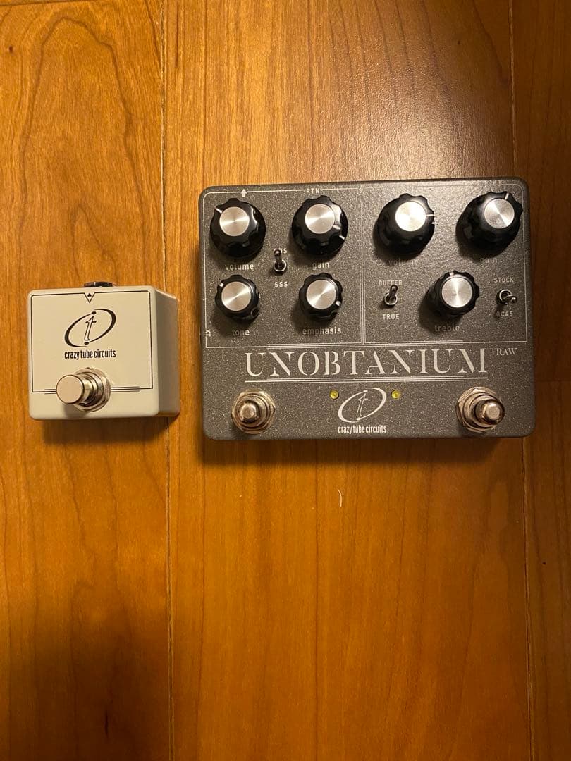 Crazy Tube Circuits Unobtanium Raw+スイッチ