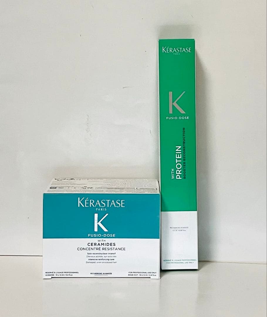 ケラスターゼ　フュジオドーズ　レジスタンス　コンサントレ／ブースター セット