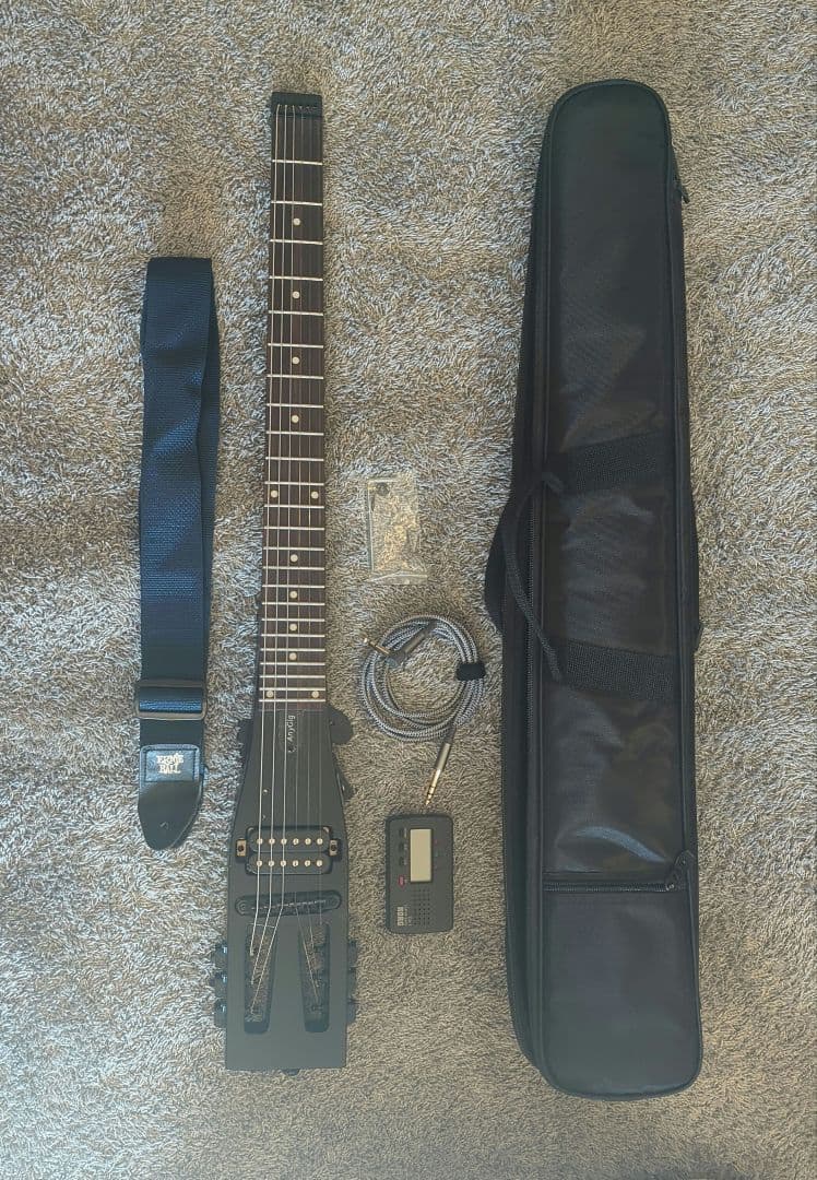 anygig エレキギター Amazon | Anygigポータブルトラベルエレキギター 82CM 1.6KG ピンク