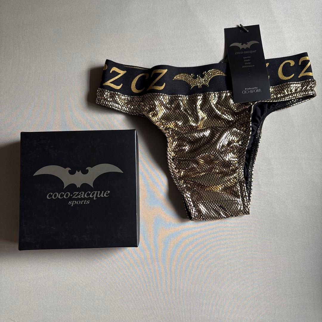 【時限値下】coco-zacque スポーツモデル　ゴールド/ブラック