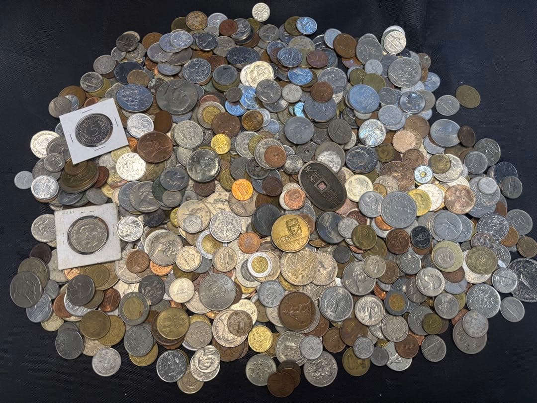 ト*国様 古銭　外国　まとめ　約5キロ