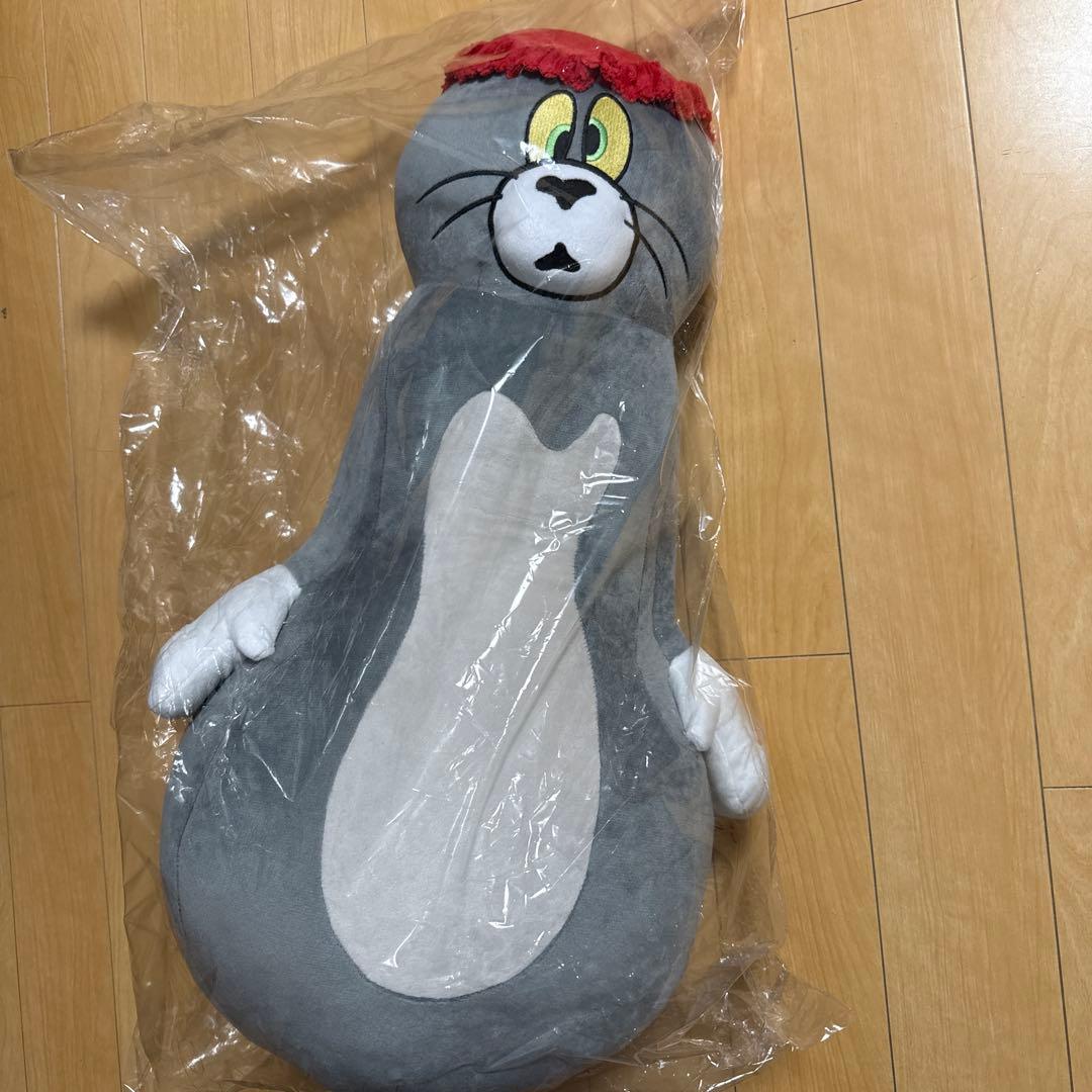トムとジェリー happyくじトム ぬいぐるみ ラストワン ボトルになった