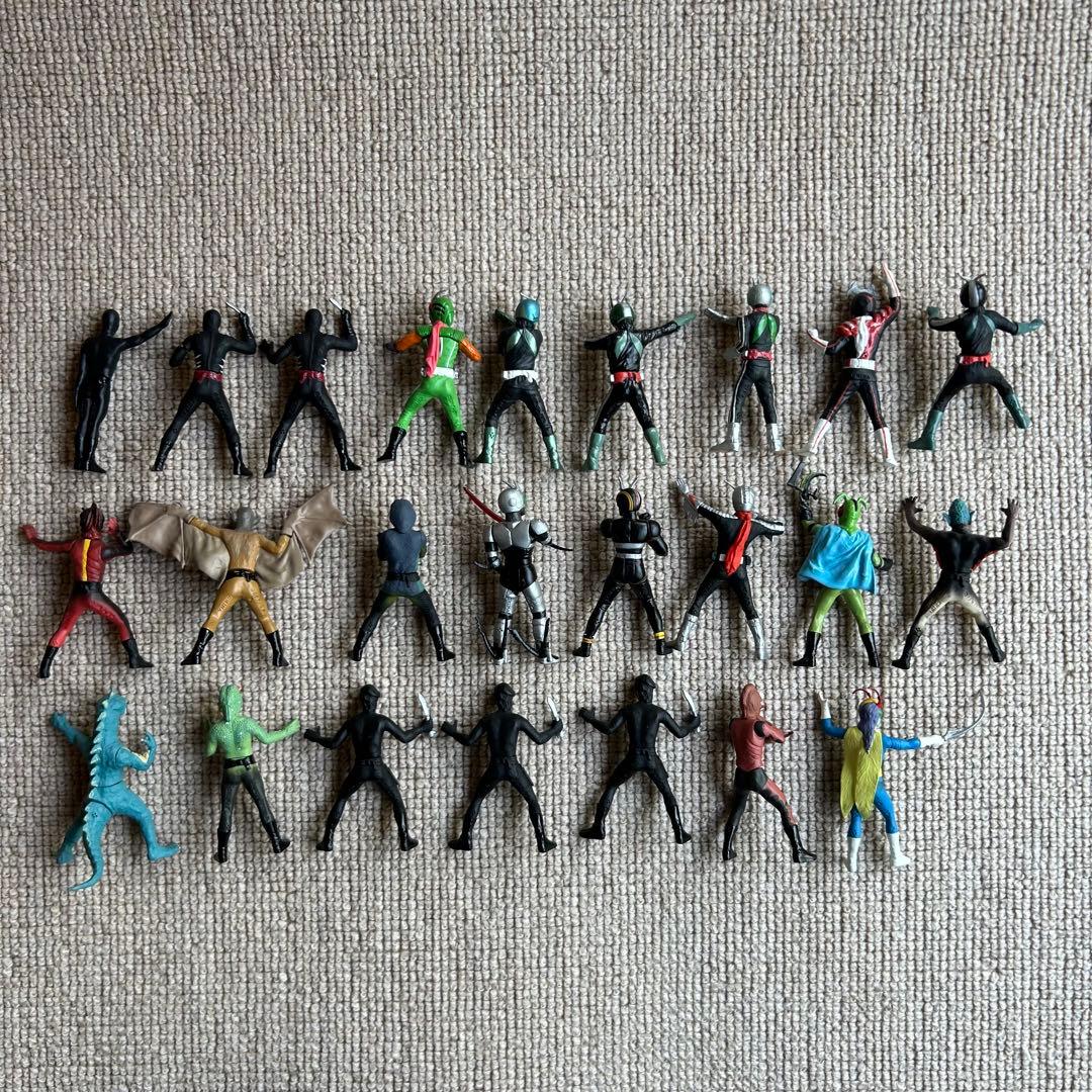 HG仮面ライダー 1号 2号 ショッカー 怪人 戦闘員 24体セット - メルカリ