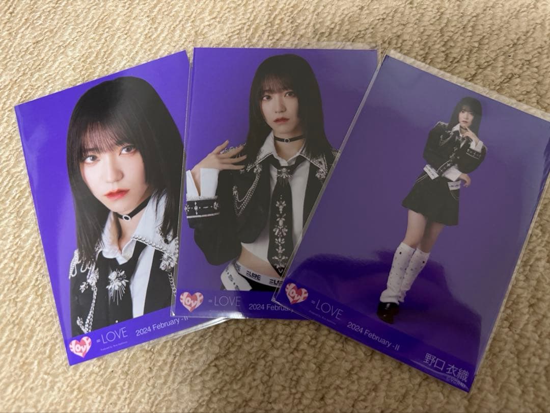 イコラブ 野口衣織 呪って呪って 歌唱衣装 生写真 コンプ - メルカリ