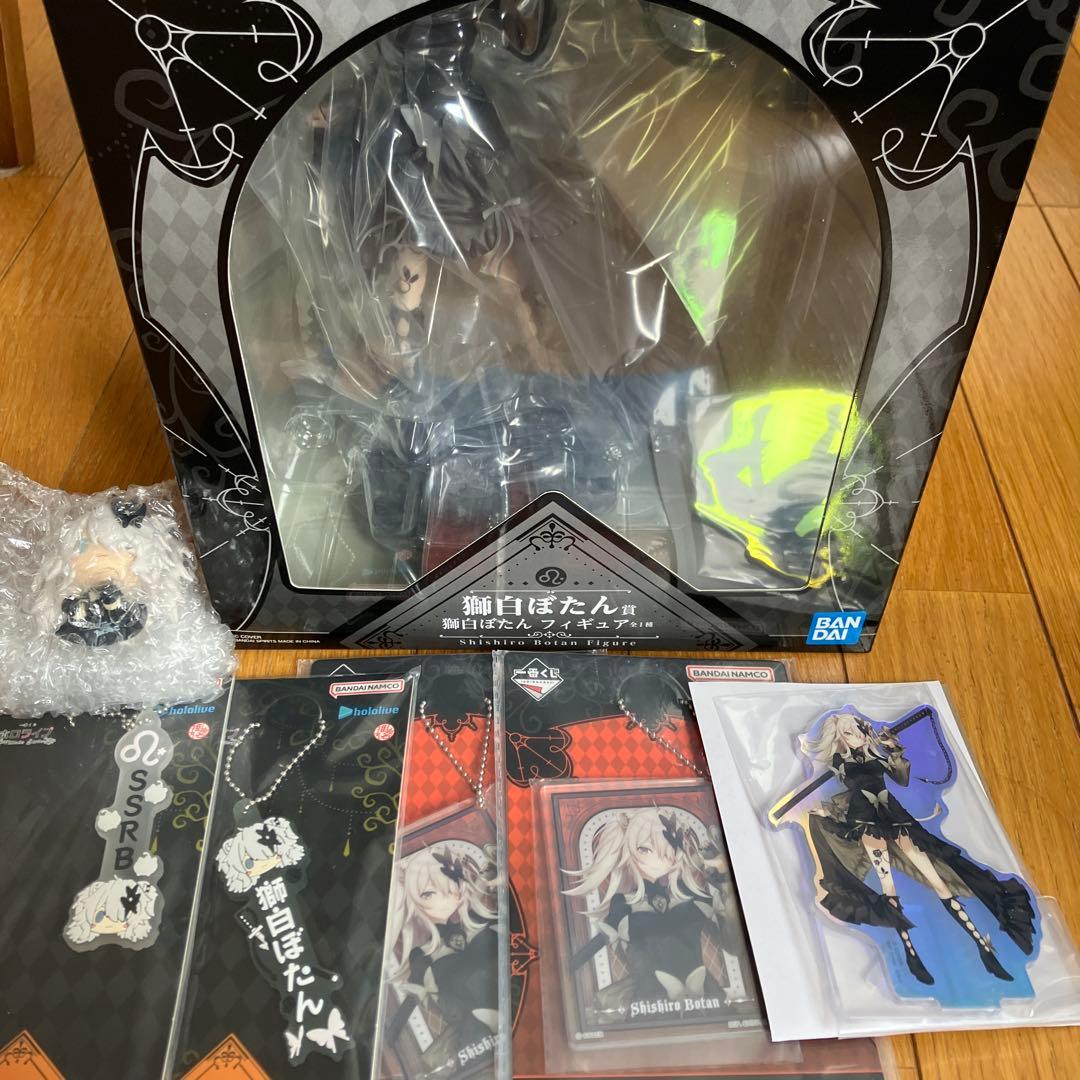 獅白ぼたん　フィギュア他　全7点セット