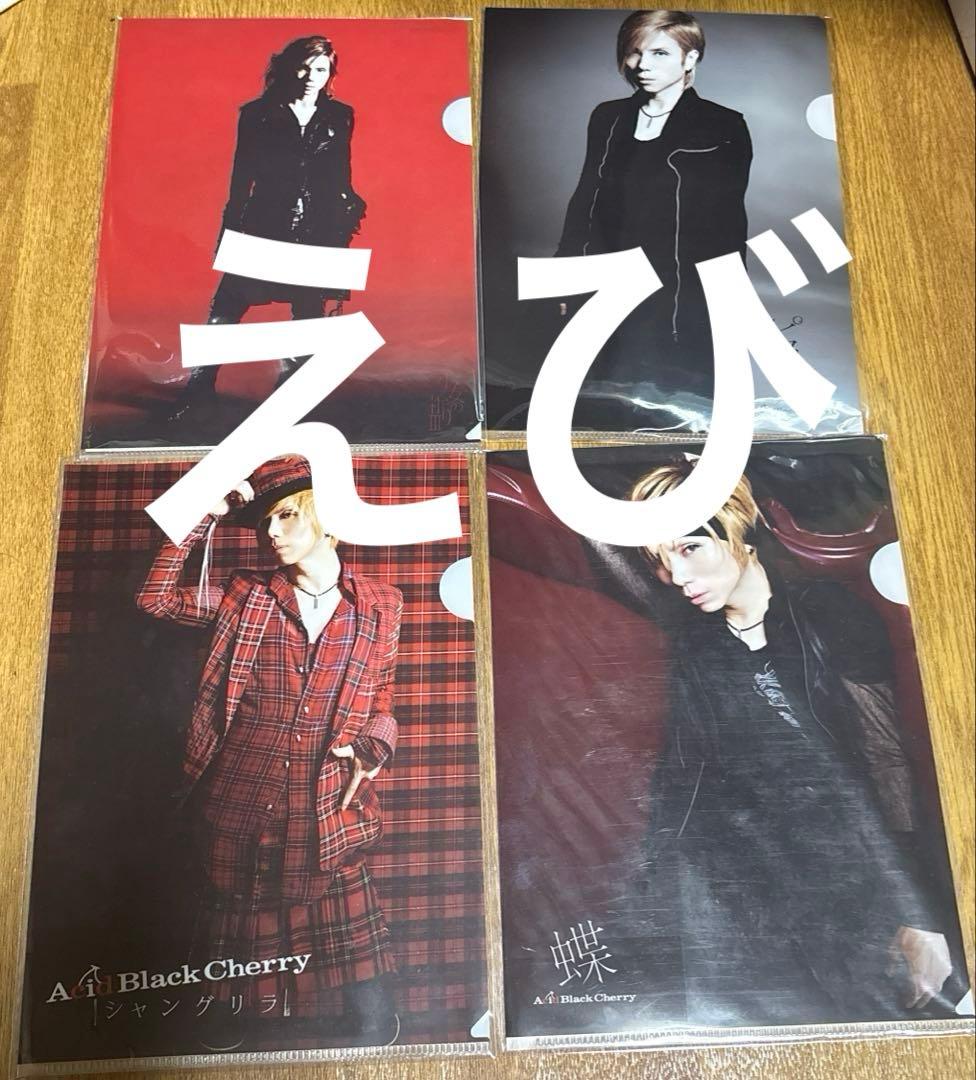 クリアファイル10枚AcidBlackCherryDAMIJAW キングジム公式ストア クリアーホルダー リサイクル厚口 735RD：A4