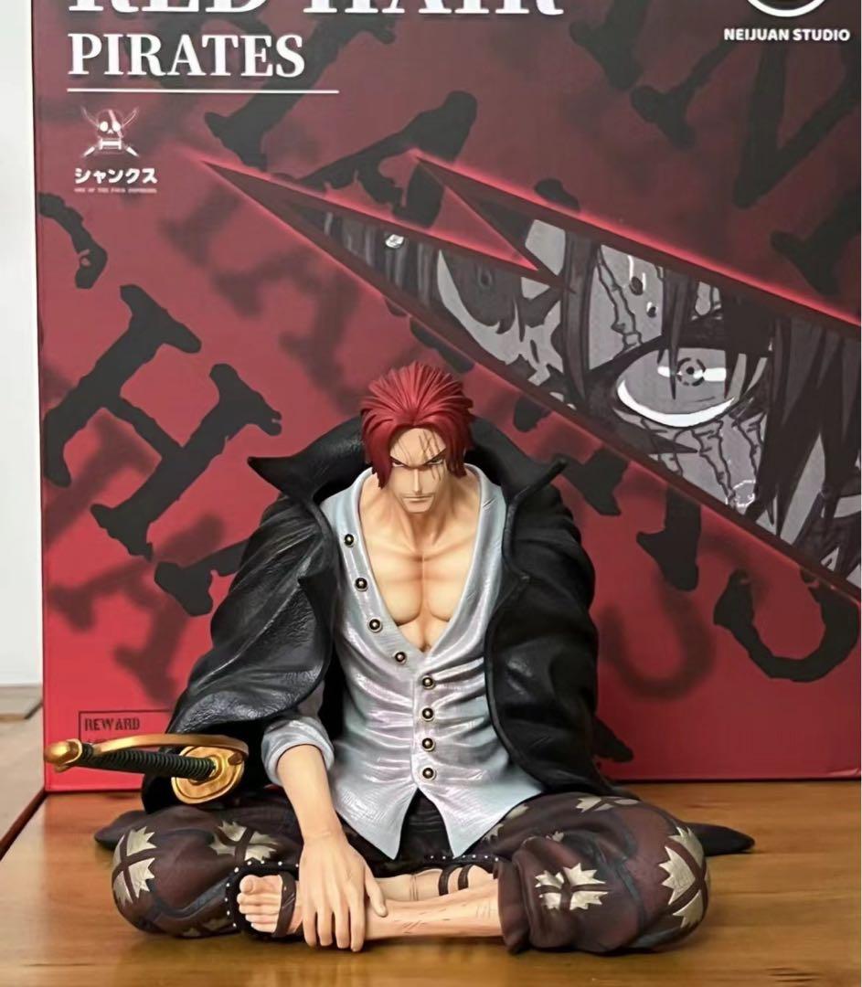 ワンピース 赤髪 シャンクス ガレージキット ガレキ スタチュー②⑦