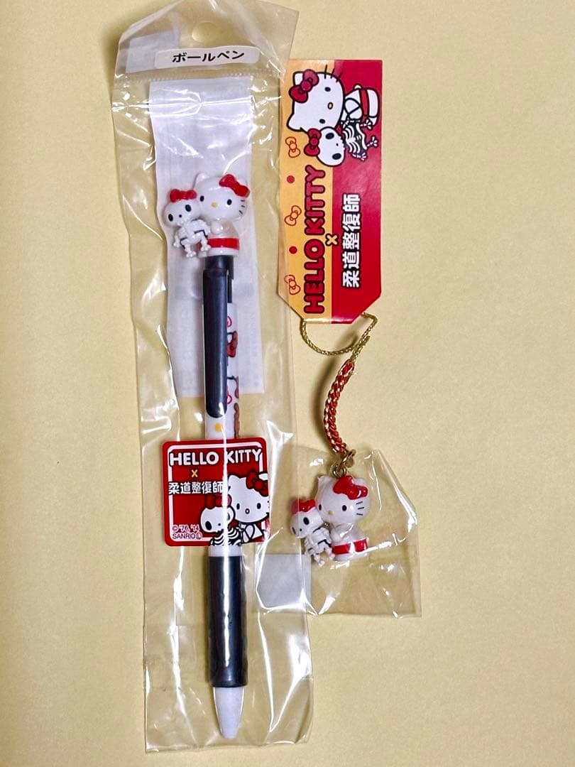 ハローキティ ストラップ 柔道整復師コラボ　ボールペン ハローキティ ドクターグリップ4＋1ギフトペン 043623 ギフト Hello