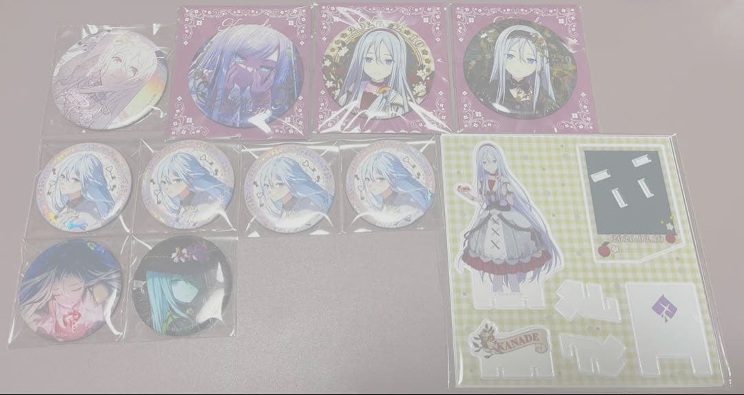 プロセカ　奏　缶ミラー　缶バッジ　アクスタ　はぴこれ　まとめ売り