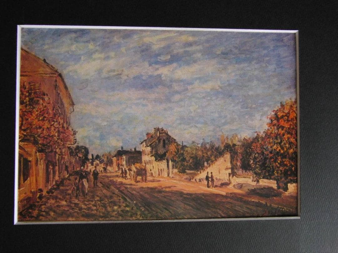 アルフレッド・シスレー、【風景】、希少な額装用画集より、状態良好 透明な印象 －シスレーの風景画の美しさ｜ミック@アート好きのノート