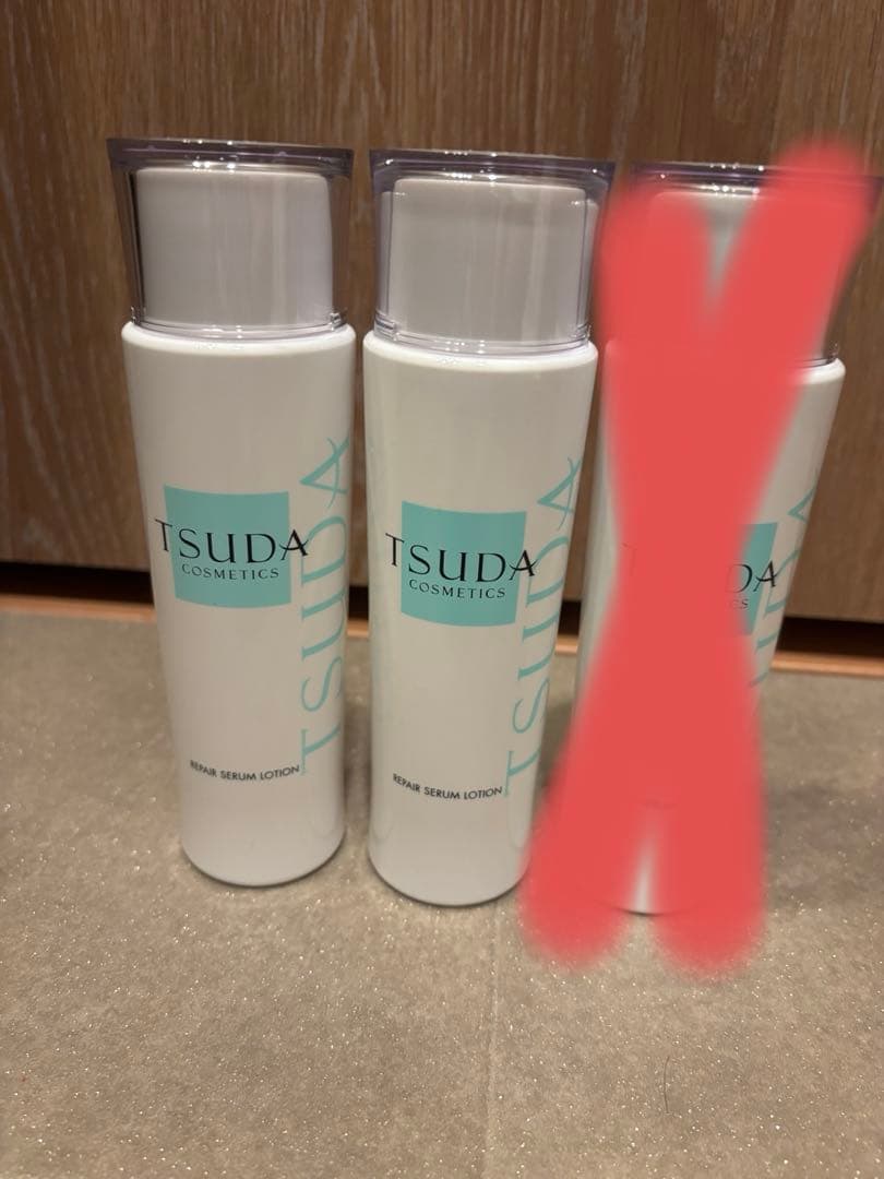 TSUDAコスメ リペアセラムローション2本