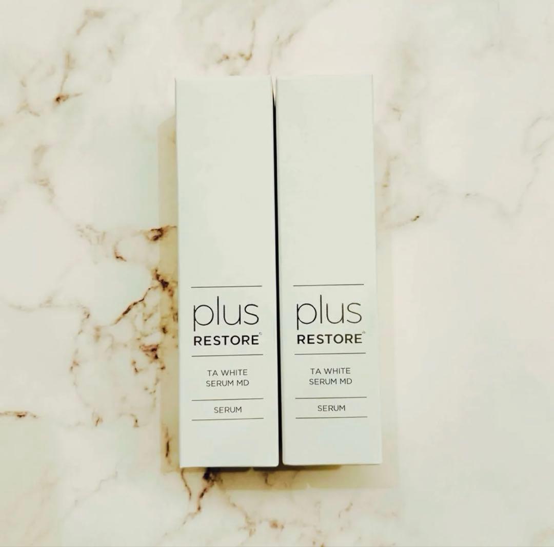 【新品】plus RESTORE TAホワイトセラムMD 2本