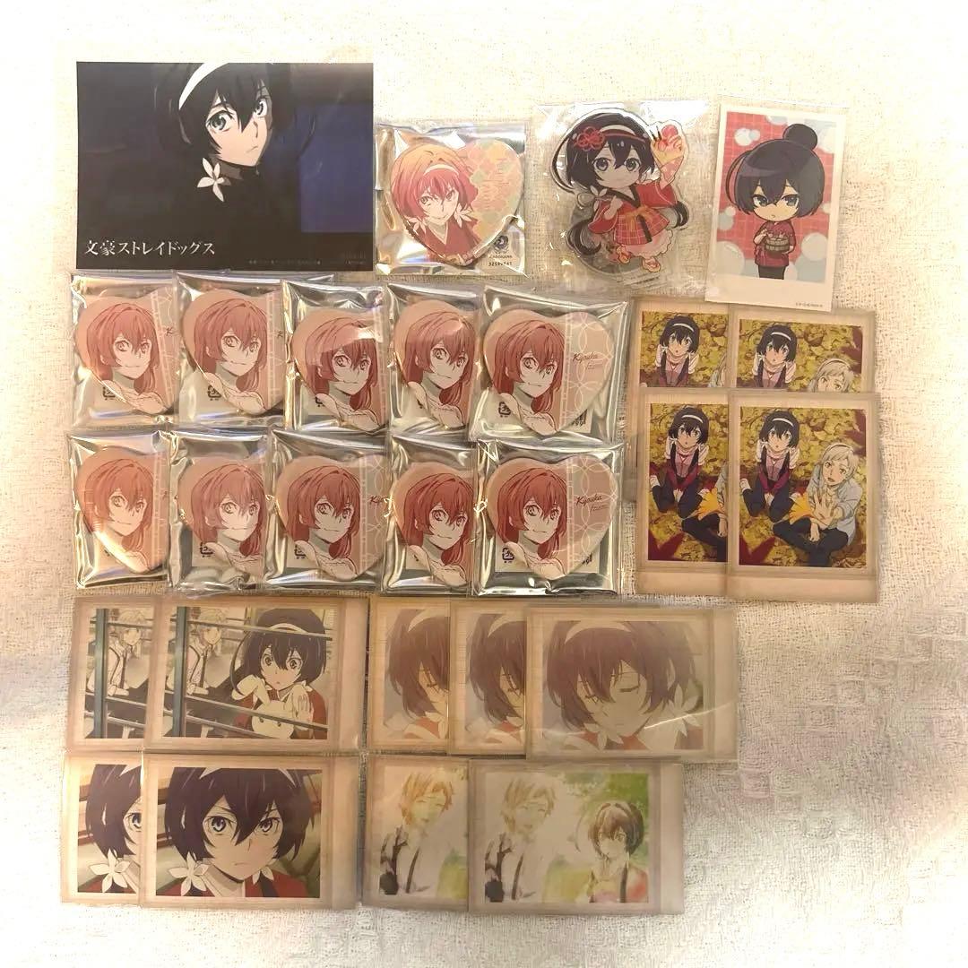 文豪ストレイドッグス 泉鏡花 缶バッジ ぱしゃこれ ブロマイド アクスタ