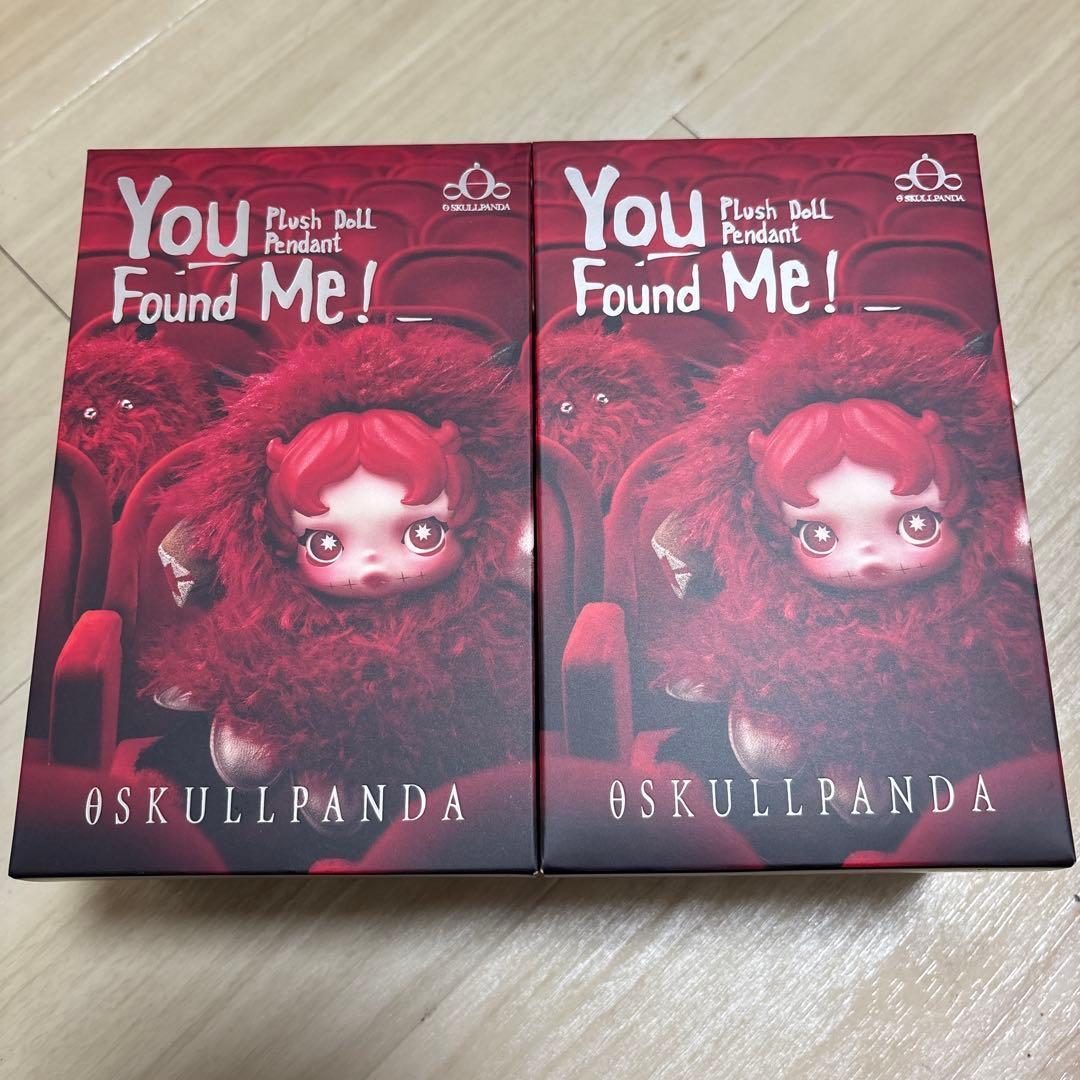 SKULLPANDA You Found Me スカルパンダ 未開封 POP MART（ポップマート） 【単品 正規品・未開封】POP MART